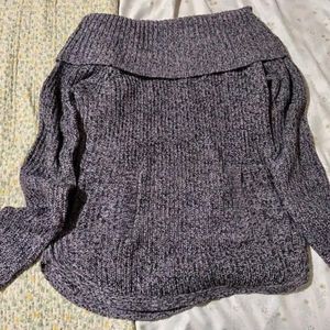 Sweater Shoulders Off Top